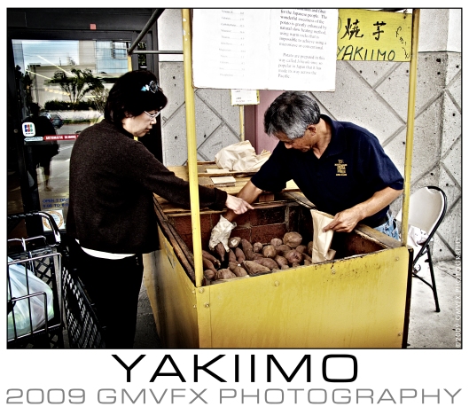 Mitsuwa Sweet Potato Vendor